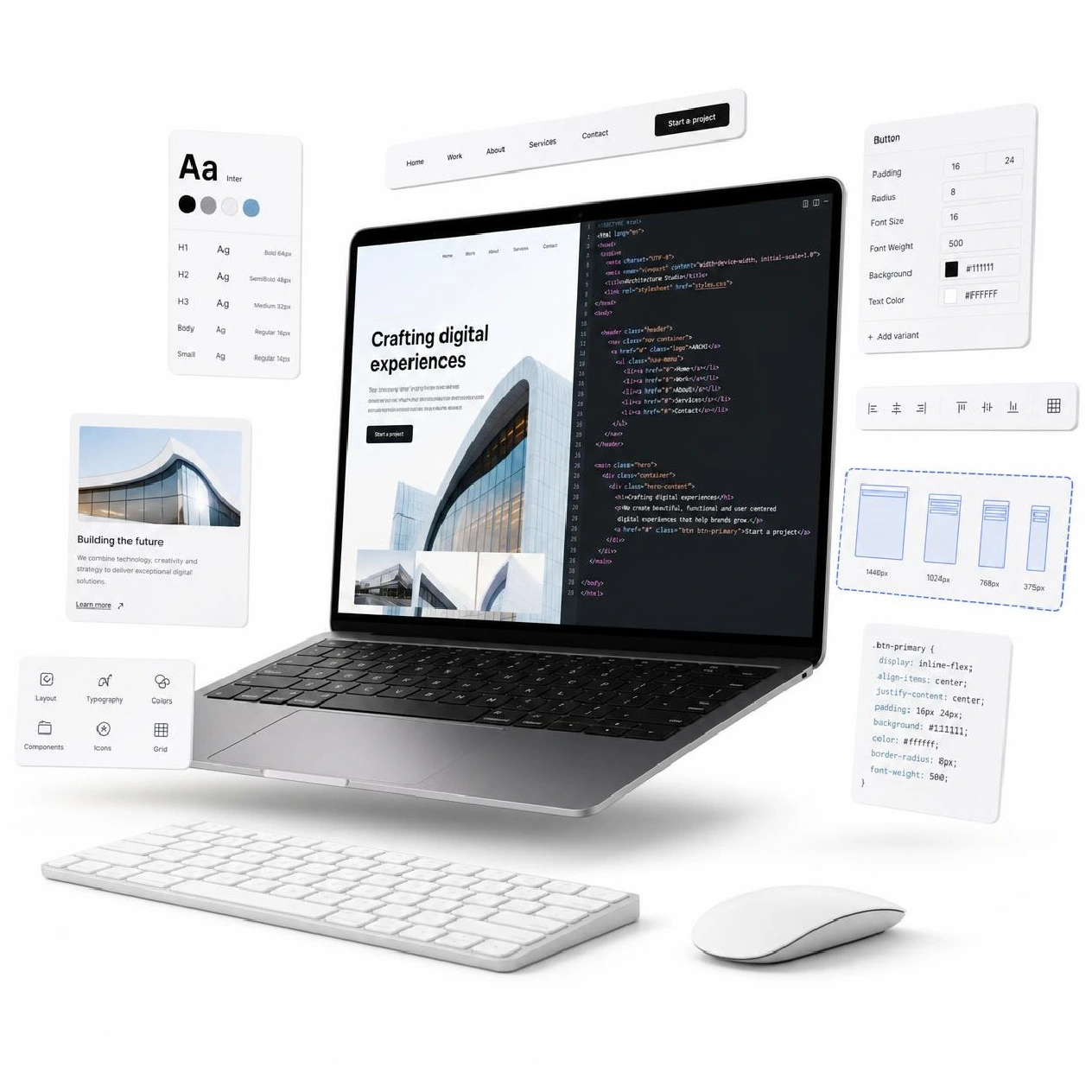 Creative code-first development approach