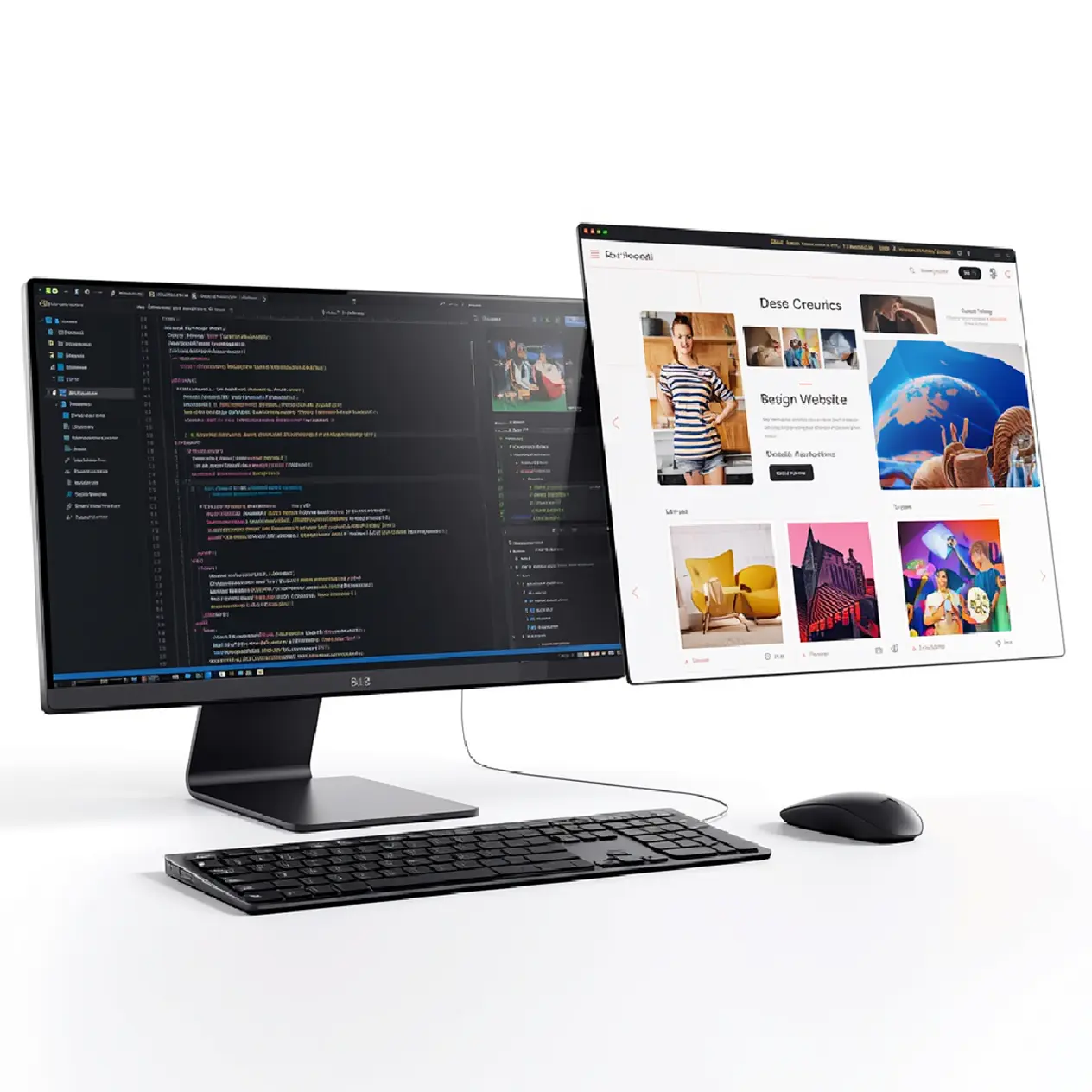Website design and development process