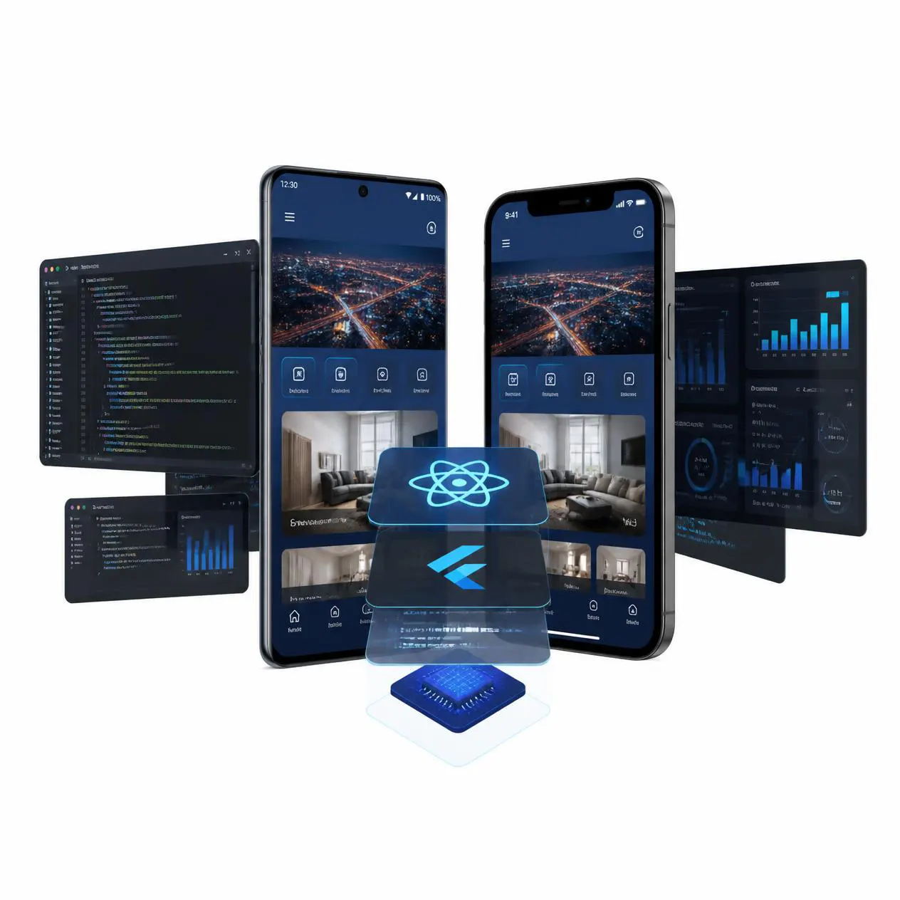 High-speed app code execution