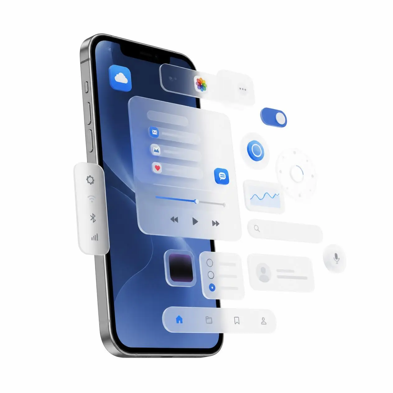 iOS user interface design