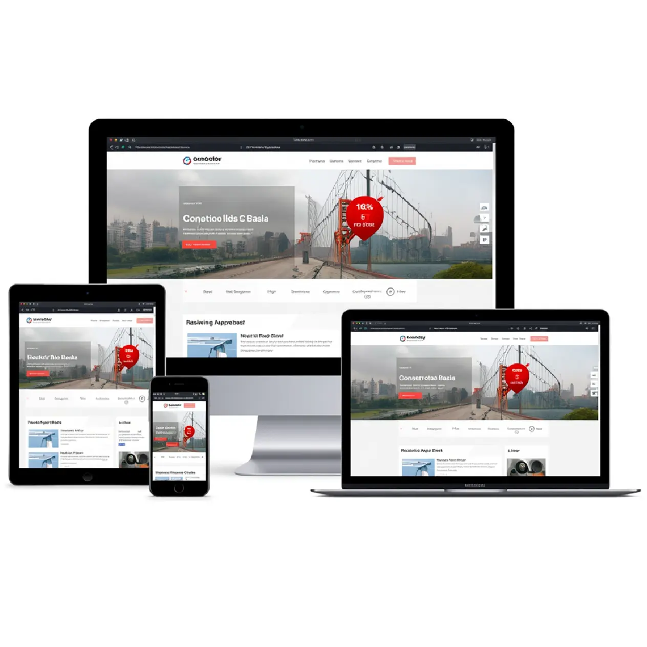 Website testing and client review process
