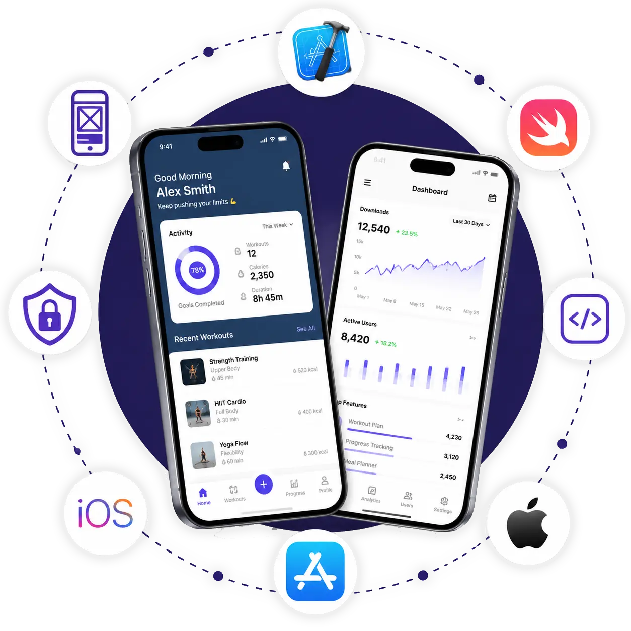 iPhone App Development Graphic