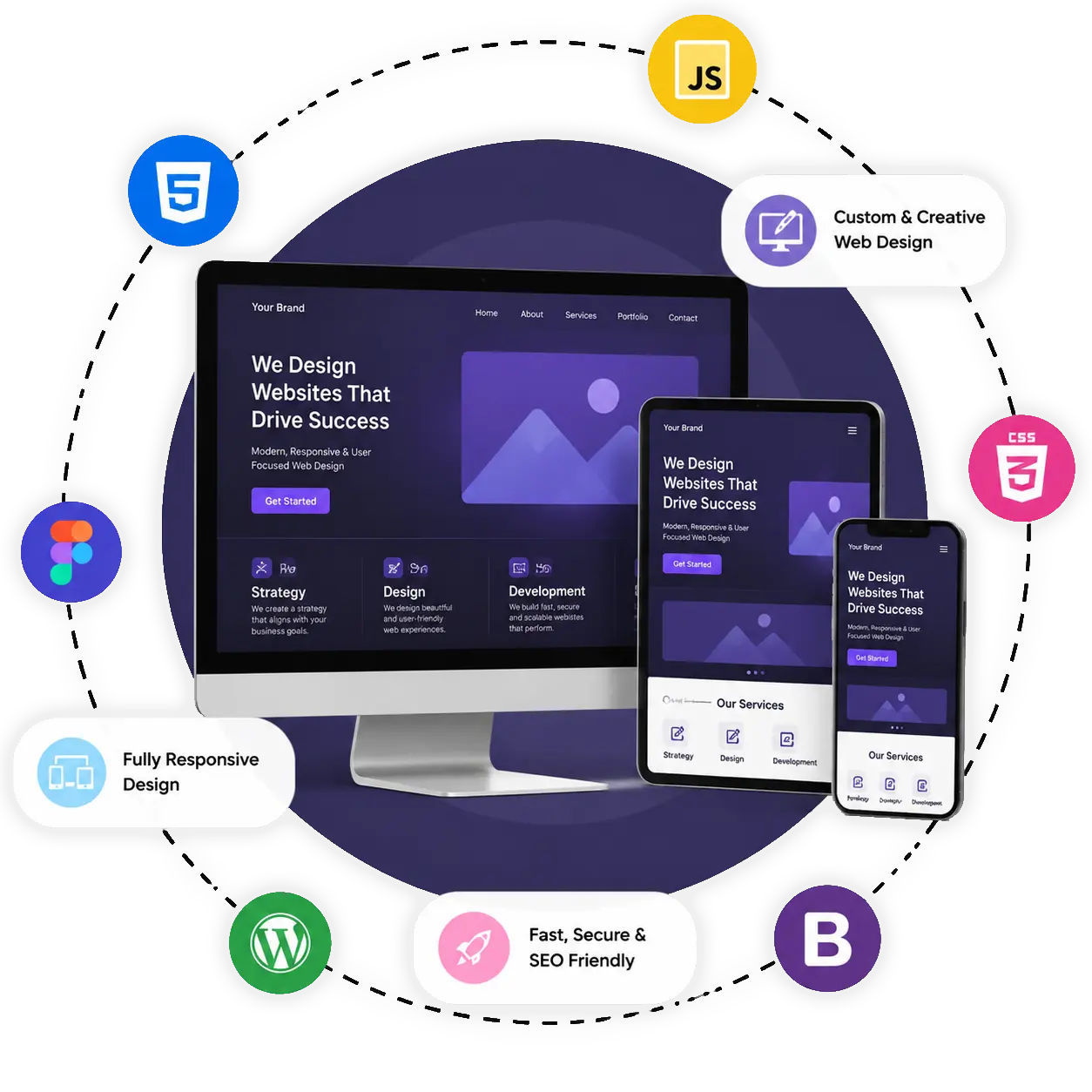 Web Design Graphic