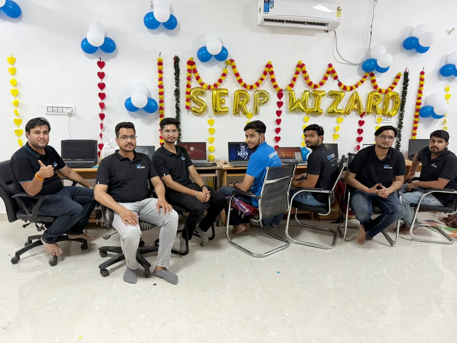 Workspace at SERP WIZARD Bikaner office