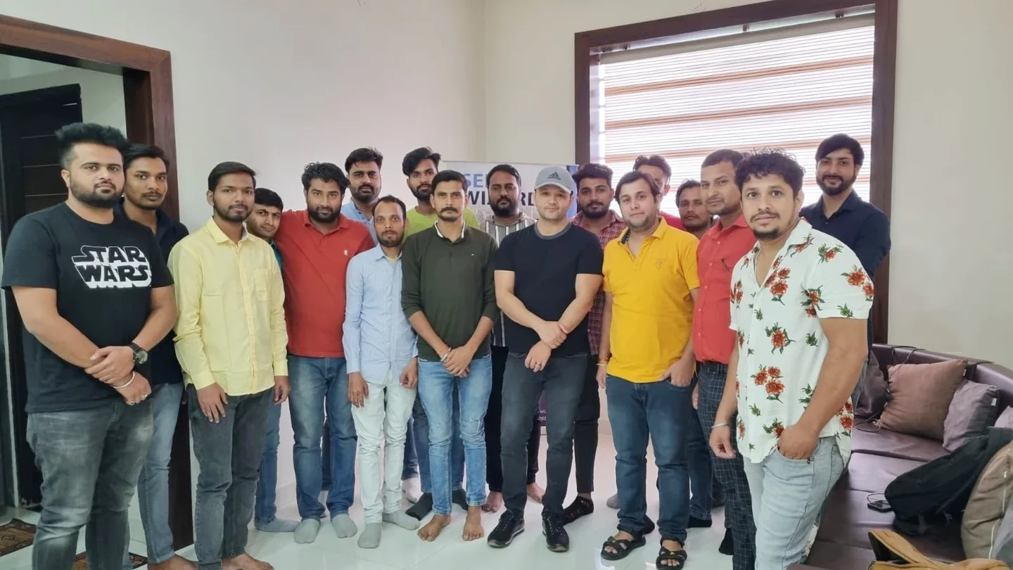 Team area at SERP WIZARD Jaipur office
