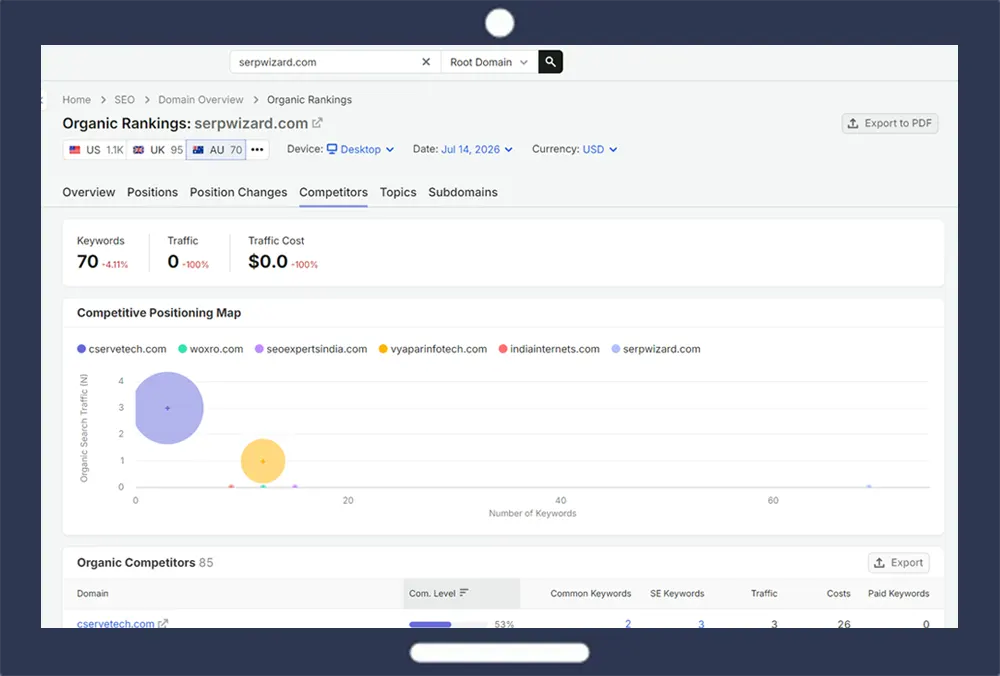 Domain Report